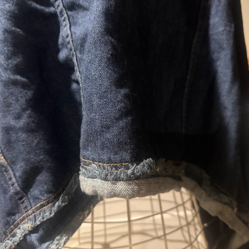 Universal Thread Dark Blue Denim Jean Jacket - Picture 5 of 6